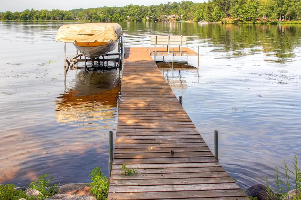 Вилла Lakefront Brainerd Cabin - Great Rice Lake Fishing Экстерьер фото